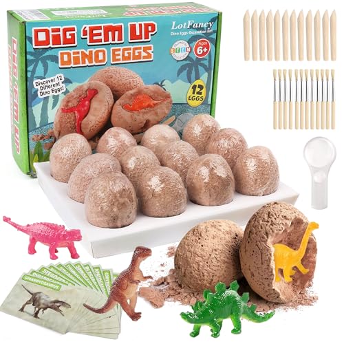 LotFancy Kit dexcavation dinosaure pour enfants à partir de 