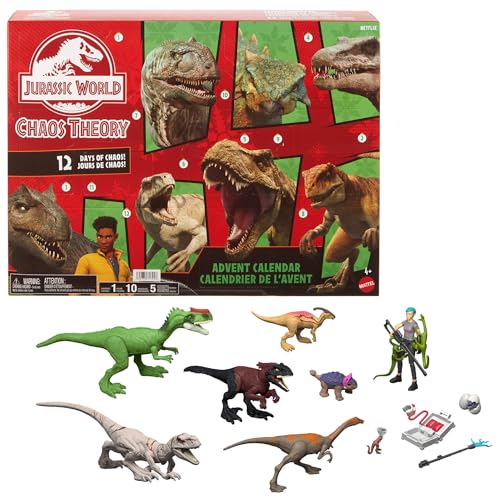 Mattel Jurassic World Calendrier de l’Avent Exclusif La Théo