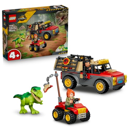 LEGO Jurassic World Camion de Transport du Jeune T-Rex - Jeu
