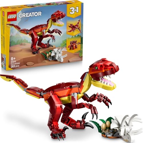 LEGO Creator 3-en-1 Le Dinosaure Féroce - Figurines de Dino 