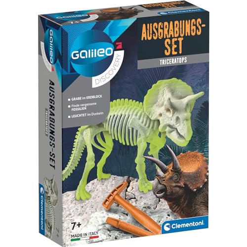 Clementoni 59273 Galileo Discovery – Kit dexcavation Tricéra