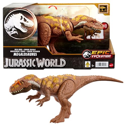 Mattel Jurassic World Figurine Articulée Dinosaure Megalosau