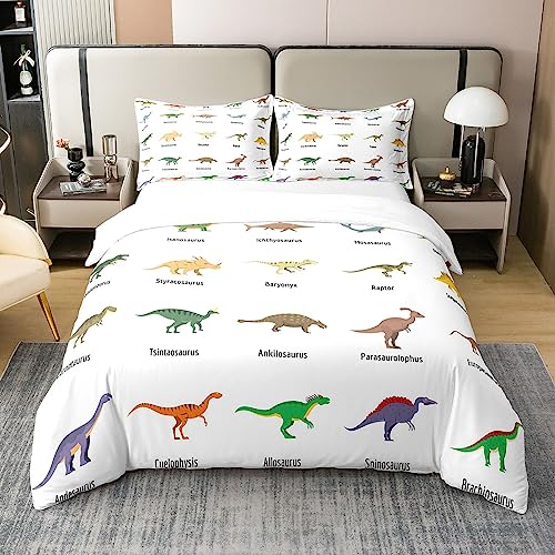 Homemissing Dinosaure Parure de lit Jungle Animaux Modèle Co