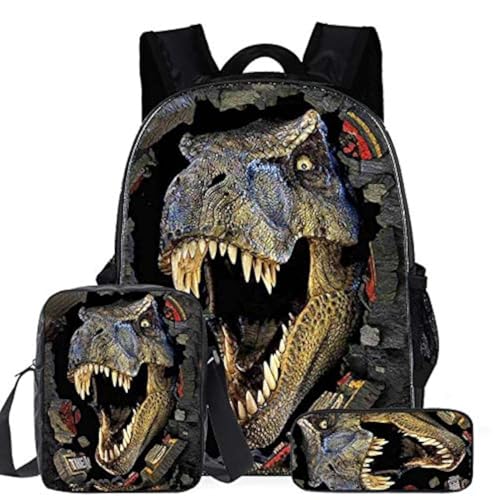 Lengender Sac à Dos Garçons, Sac décole Primaire Cartable Di