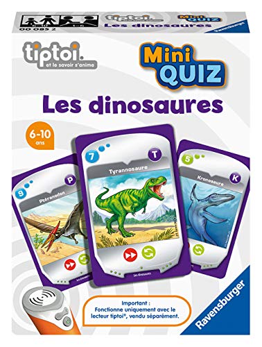 Ravensburger - Jeu interactif tiptoi® Mini Quiz - Les Dinosa