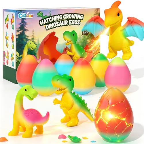 Lot 6 Œufs Dinosaures Surprise Enfants