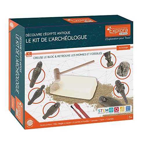 EXPLORA - Momies et Fossiles - Kit De LArchéologue - 542221