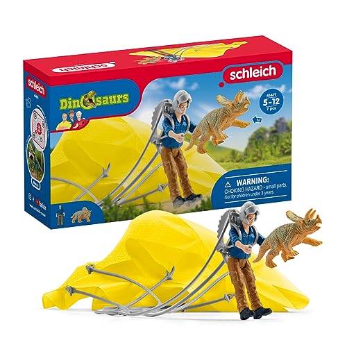 Schleich 41471 Sauvetage en Parachute (Dinosaurs) Multicolor