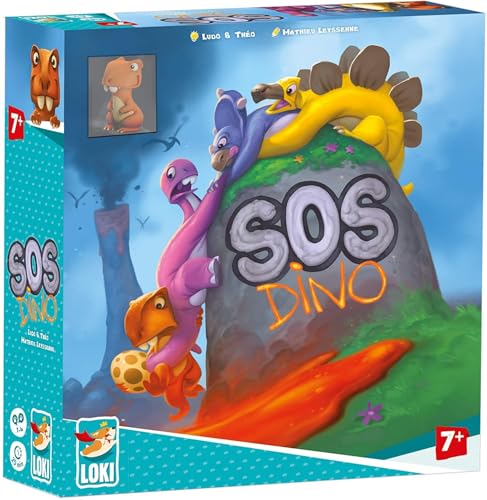 LOKI - SOS Dino - Version Française - Jeu Coopératif de Tuil