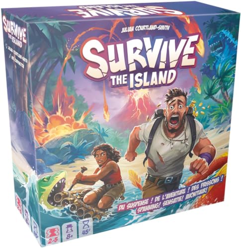 ZYGOMATIC | Survive: The Island | Jeu de Société | 8+ | 2-5 