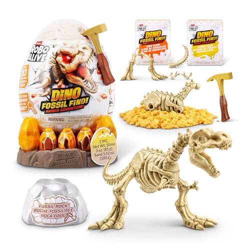 Robo Alive Fossil Find Amber Adventure (T-Rex) de ZURU