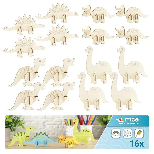 Kit bricolage dinosaure enfant 16 pièces