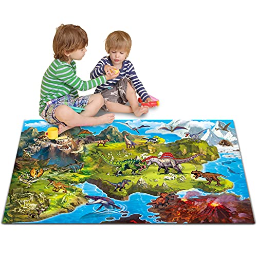 Tapis Jeu Enfant Dinosaures Educatif
