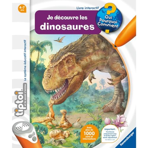 Ravensburger - Tiptoi - Livre interactif - Je découvre Les D