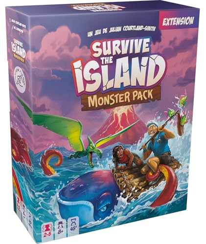 Asmodee - Survive The Island - Extension Monster Pack - Jeu 