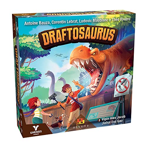 Ghenos Games GHE124 Dinosaures Draftosaurus Jeu de société 8