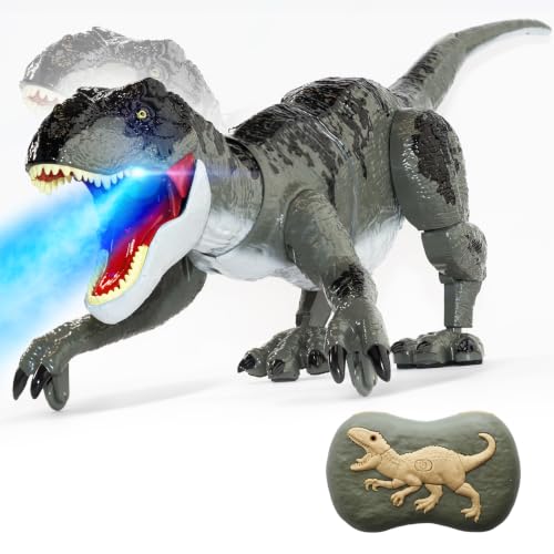 Jouet Dinosaure Télécommandé pour Enfants avec Pulvérisation