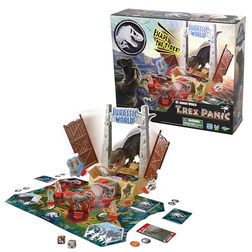 EPOCH Games - Jurassic World T-Rex Panic - Jeu de société et
