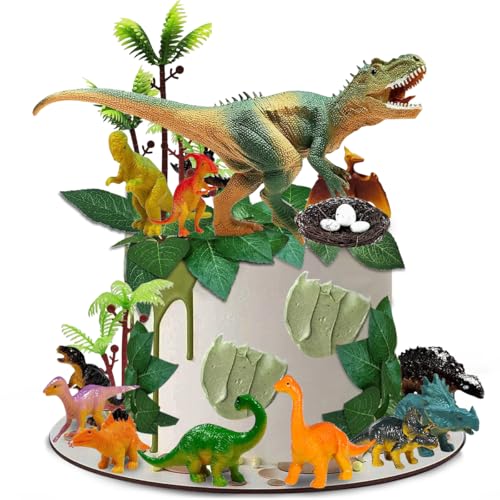 Décorations Gâteau Dinosaure 26 Pièces