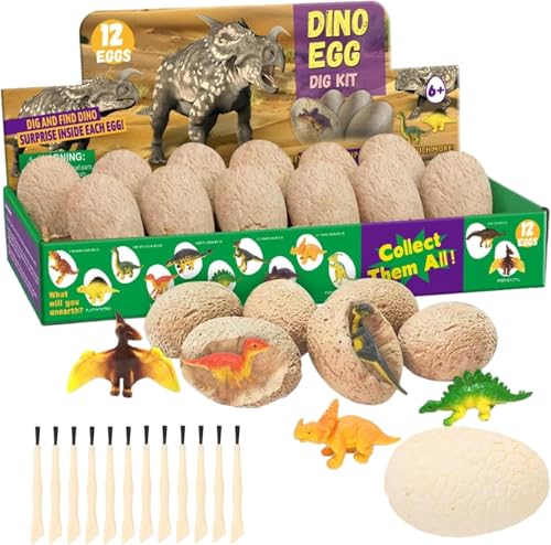 Dinosaure Jouet pour Enfant 4 5 6 7 8 9 Ans,Kit de Fouilles 