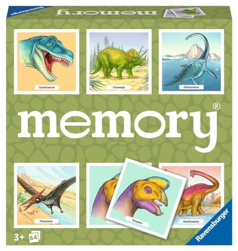 Ravensburger - Jeu Educatif - Grand Memory® - Dinosaures - U