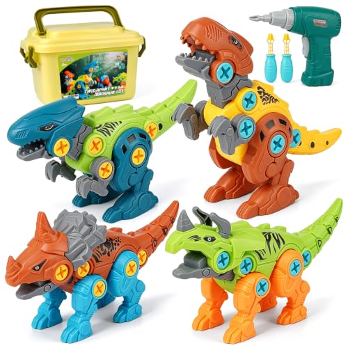 Dreamon Dinosaure Jouet Enfant Garcon 3 4 5 7 8 Ans avec Boî
