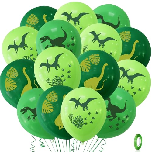 Dinosaure Ballon 42 Pcs,Dinosaures Decoration Anniversaire E
