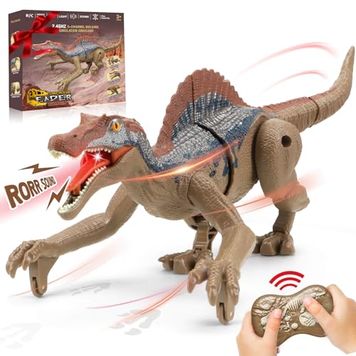 Aooess Jouets pour enfants de 3 à 8 ans : jouets dinosaures 