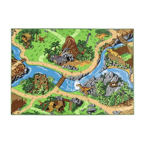 Carpet Studio Tapis Voiture Enfant 95x133,cm, Tapis de Jeux 