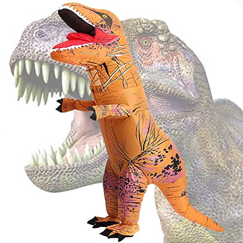 LUVSHINE Costume Dinosaure Gonflable Adulte, 2,2 m de Haut,