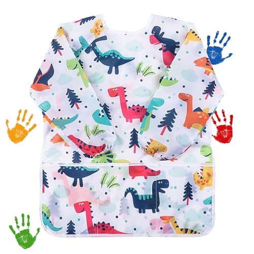 Blouse Peinture Enfant Dinosaures