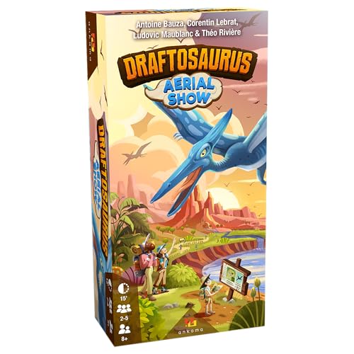 Ankama - Jeu de Meeples - Draftosaurus : Extension Aerial Sh