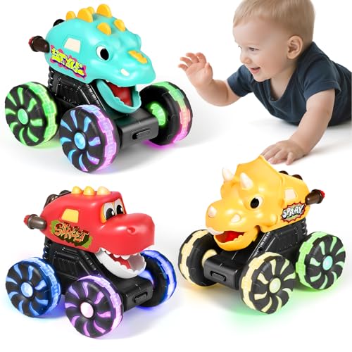 Lot 3 Jouets Dinosaure Lumineux