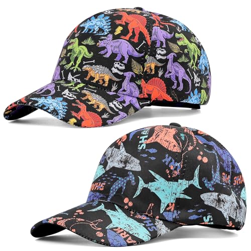 Casquettes Baseball Enfant Anti-UV Noir