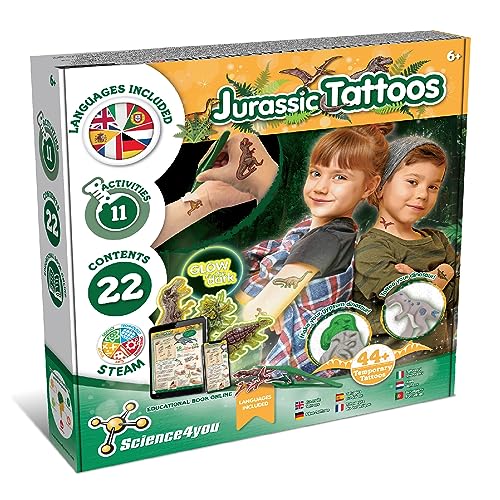 Tatouages Éphémères Dinosaure Enfant