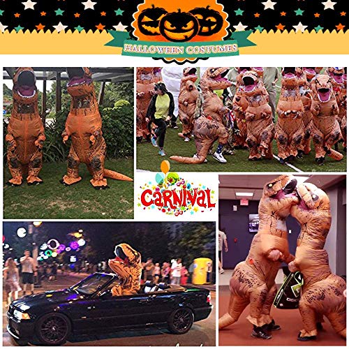 JASHKE Costume T rex Deguisement Dinosaure Adulte Costume Di