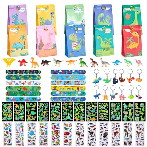 Yulado Cadeau Anniversaire Enfants,70 Pièces Dinosaure Party