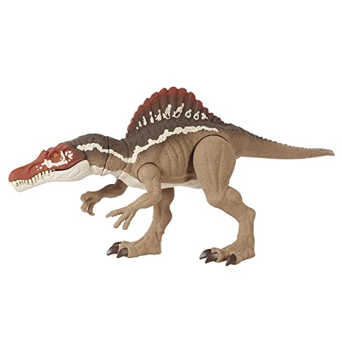 Jurassic World Macchoires Extremes Spinosaure, Figurine Arti