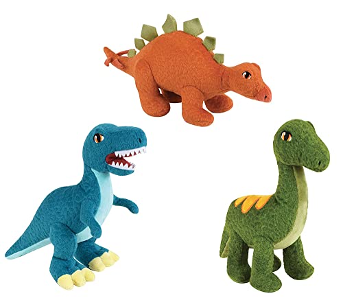 JEMINI 024197 Les JEMINOSAURES Lot de 3 Peluches Dinosaure :