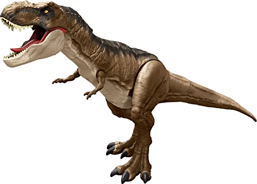 Jurassic World T-Rex Super Colossal, figurine dinosaure, jou
