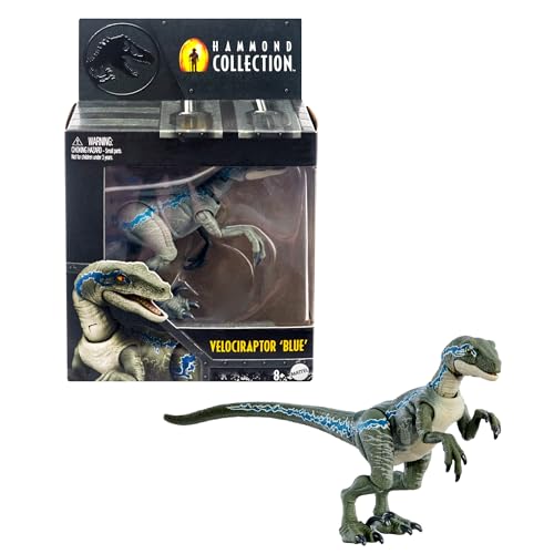Mattel Jurassic World Collection Hammond Figurine Vélocirapt