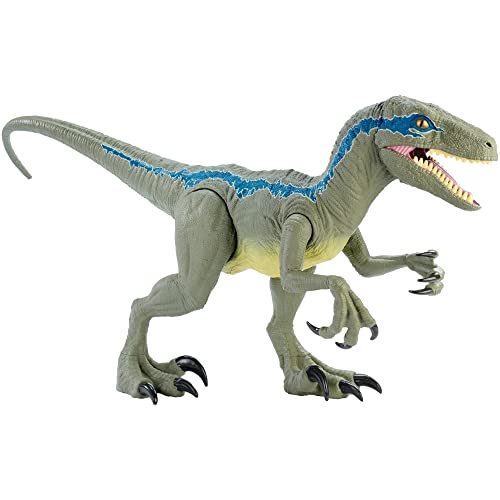 Jurassic World Grande figurine Super Colossal Velociraptor B
