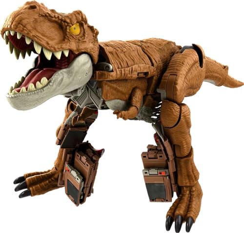 Jurassic World Jouet Fierce Changers Figurine 2 en 1 Tyranno