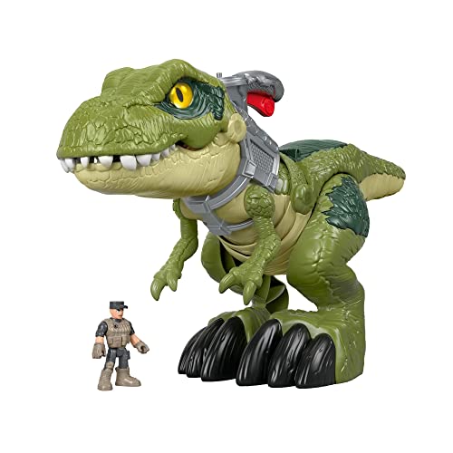 Imaginext Jurassic World figurine dinosaure T-Rex Méga Mâcho