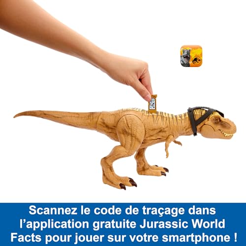 Mattel Jurassic World Figurine Dinosaure Tyrannosaurus Rex A