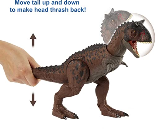 Jurassic World Carnotaurus Toro, Grande figurine articulée d